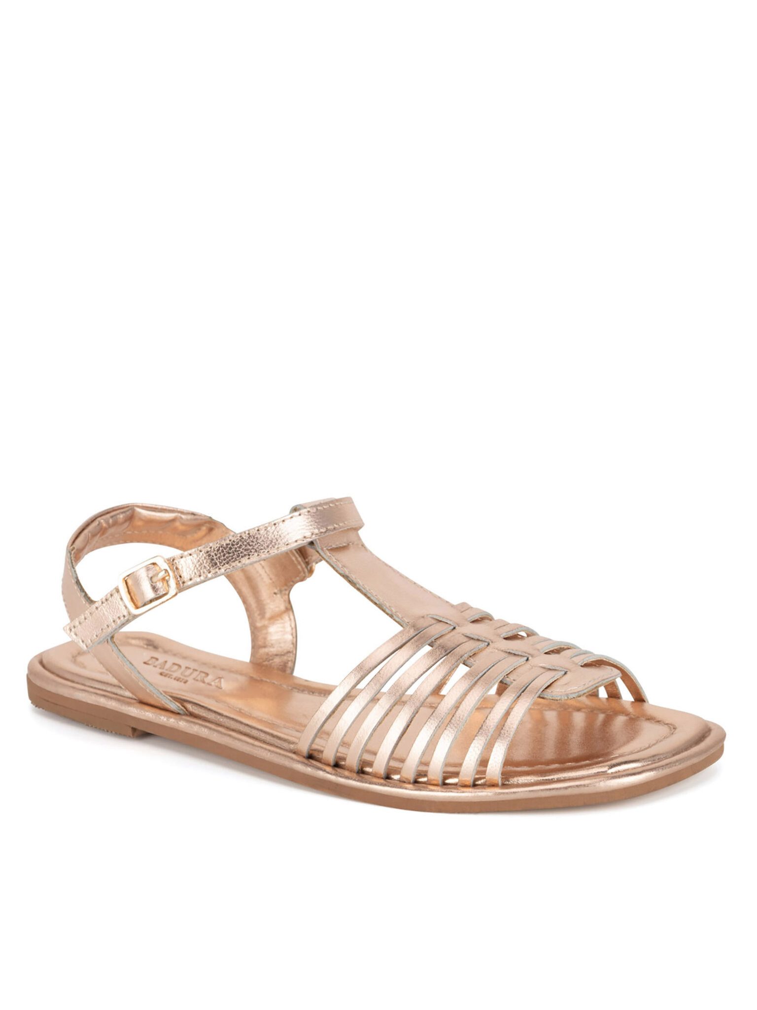 Badura Sandalen K-7626-4 Goldfarben Sandale günstig online kaufen