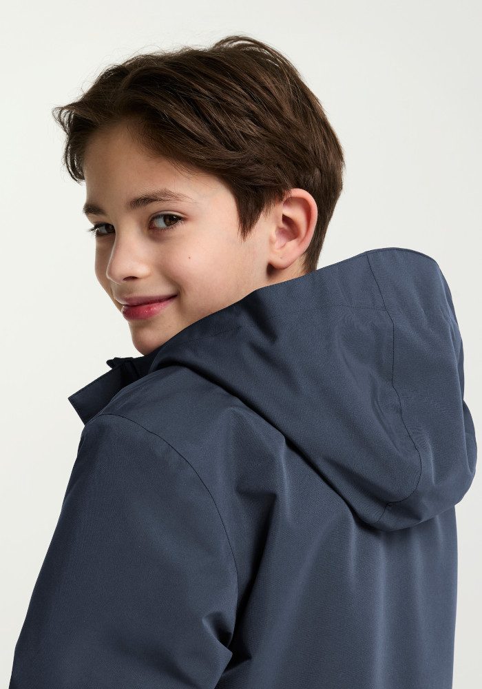 Jack Wolfskin Outdoorjacke CANVEY JKT KIDS Winterjacke für Kinder, warm, wasserdicht