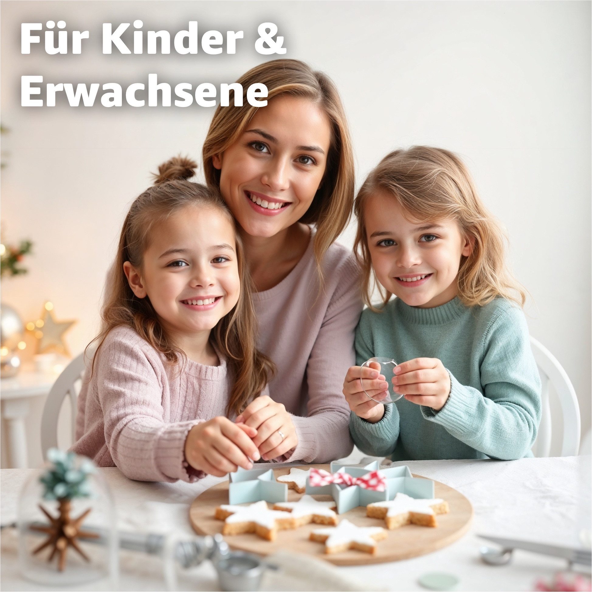 Weihnachtswunder® Ausstechform 20-teiliges Ausstechformen Set Keksausstecher & Plätzchenformen XMAS, (20er Set, 20-St., 20 Verschiedene Motive), Spülmaschinenfest / präzises Ausstechen
