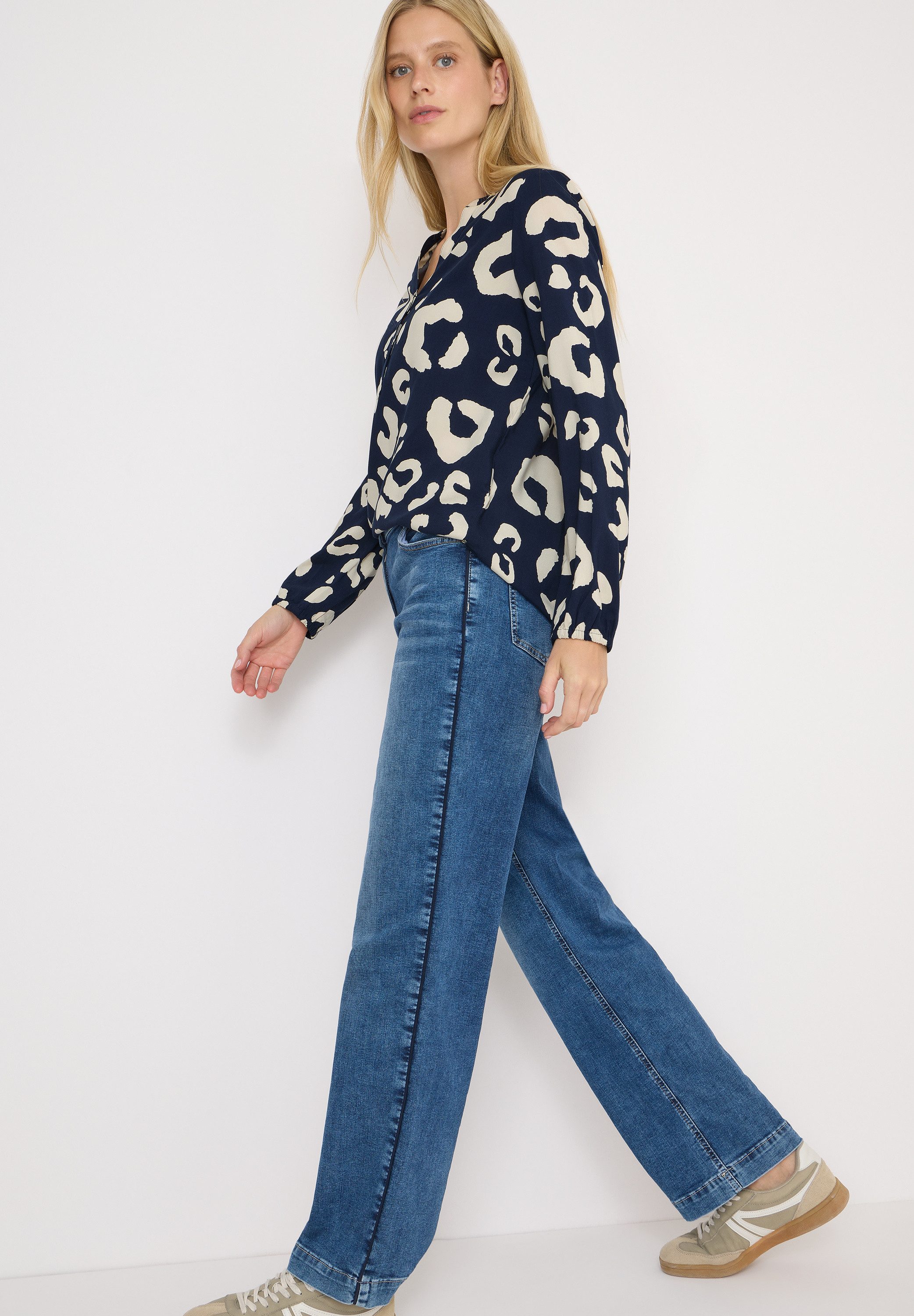 CECIL Shirtbluse mit grafischem Muster