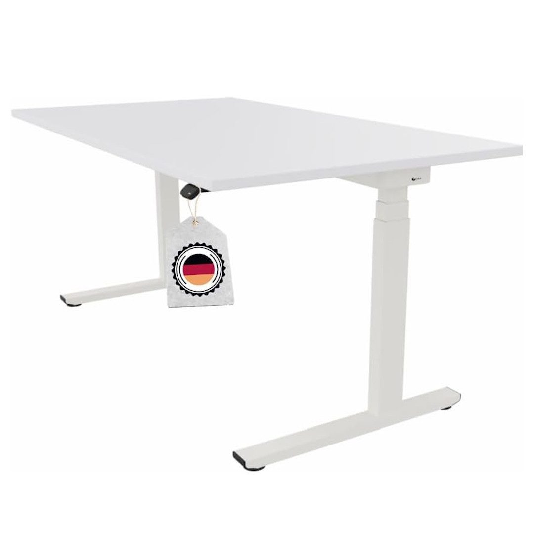 OKA Schreibtisch Easy Up, ergonomischer Schreibtisch elektrisch höhenverstellbar