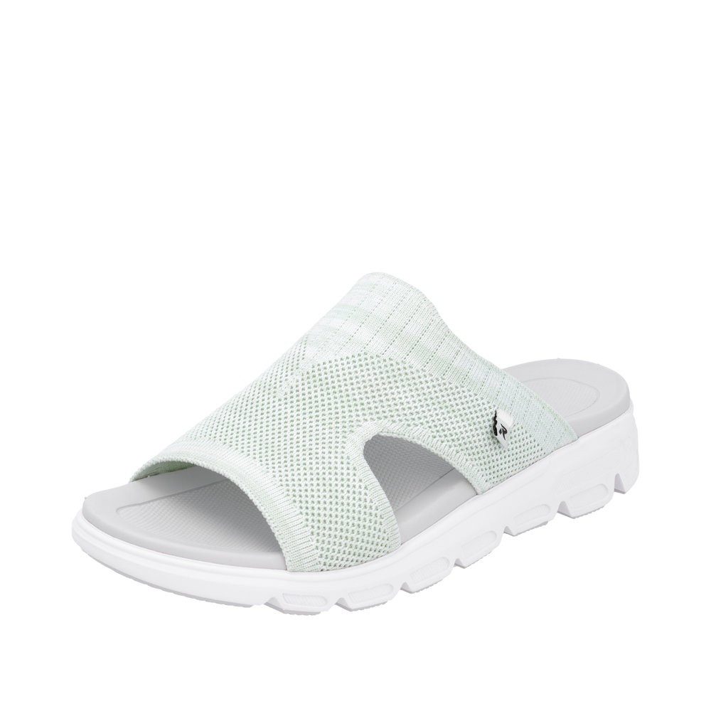 Rieker Pantolette Sommerschuh, Hausschuh, Schlappen, Keilabsatz, günstig online kaufen
