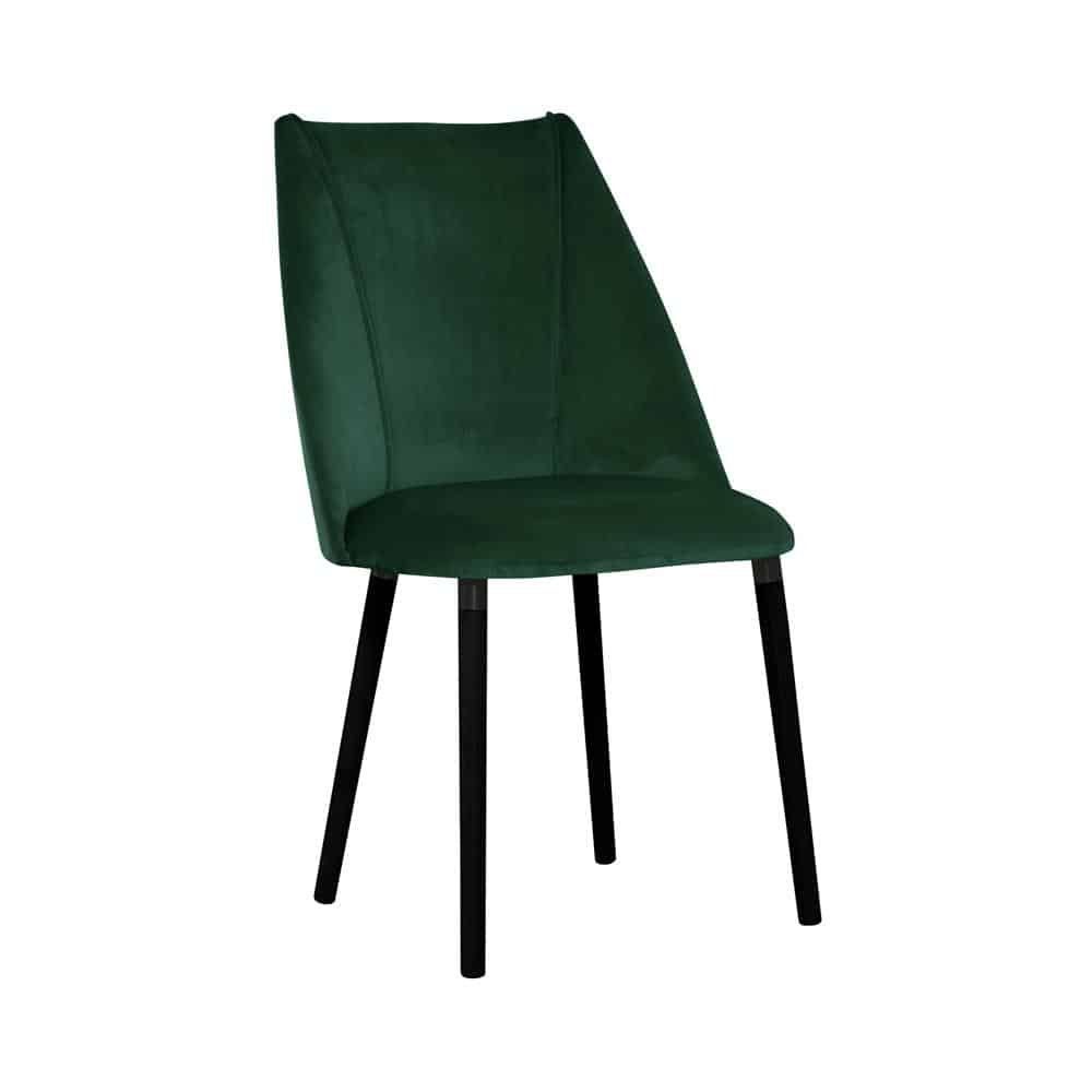 JVmoebel Stuhl, Design Wartezimmer Stuhl Sitz Praxis Ess Zimmer Stühle Textil Stoff Polster Neu Grün