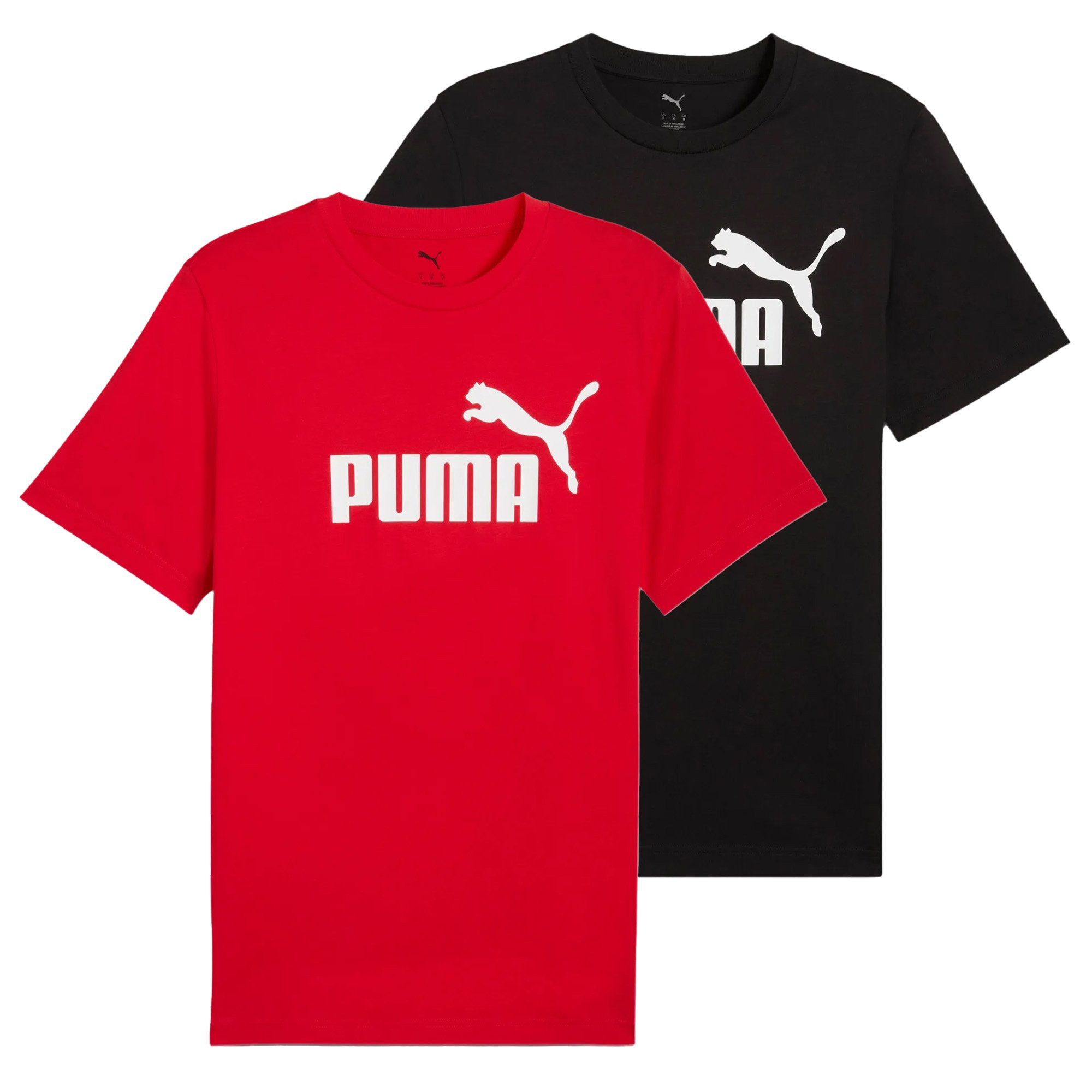 PUMA T-Shirt Herren T-Shirt 2er Pack Baumwolle (Packung, 2er Pack) günstig online kaufen