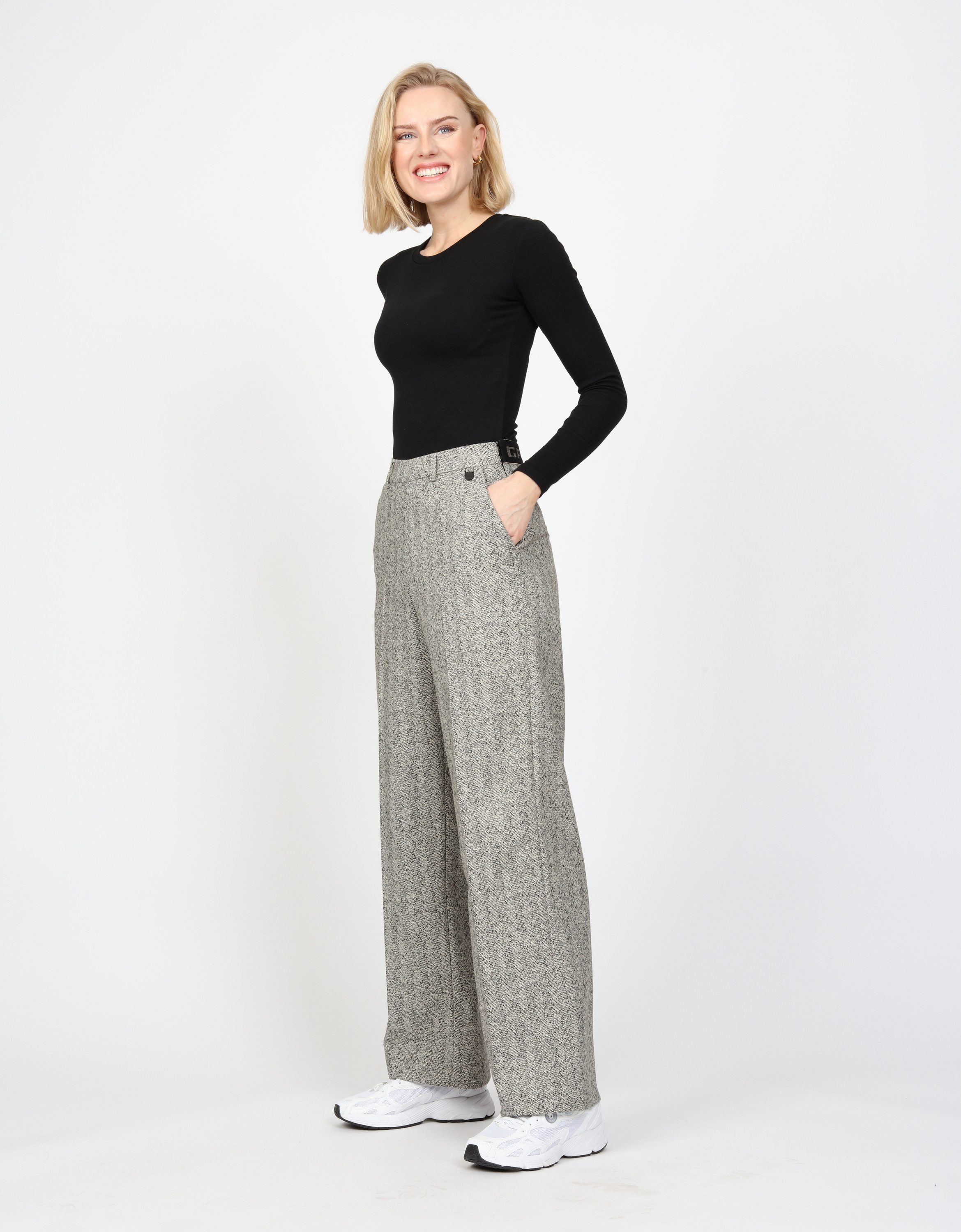 GANG Stoffhose "GANG Hosen Straight Fit 94JOANA" günstig online kaufen