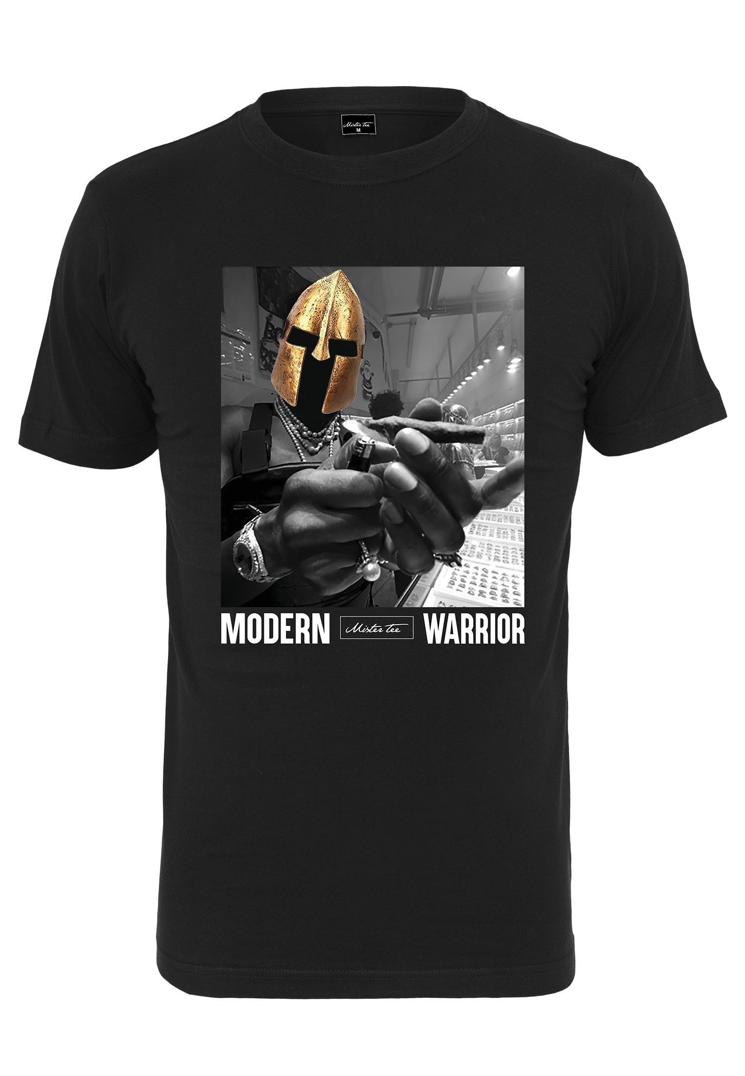 MisterTee T-Shirt Herren Modern Tee Mister (1-tlg) Warrior Tee