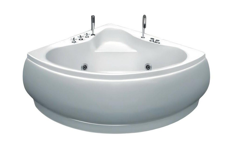Xlmoebel Whirlpool-Badewanne XLMOEBEL Whirlpool Badewanne in Weiß mit Hydromassage-Funktion, Made in Europa