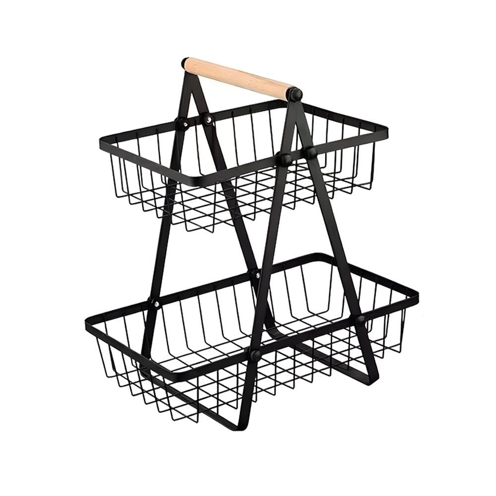 Obstschale Obst Etagere Aufbewahrungskorb Abnehmbar Halter für Küche Büro