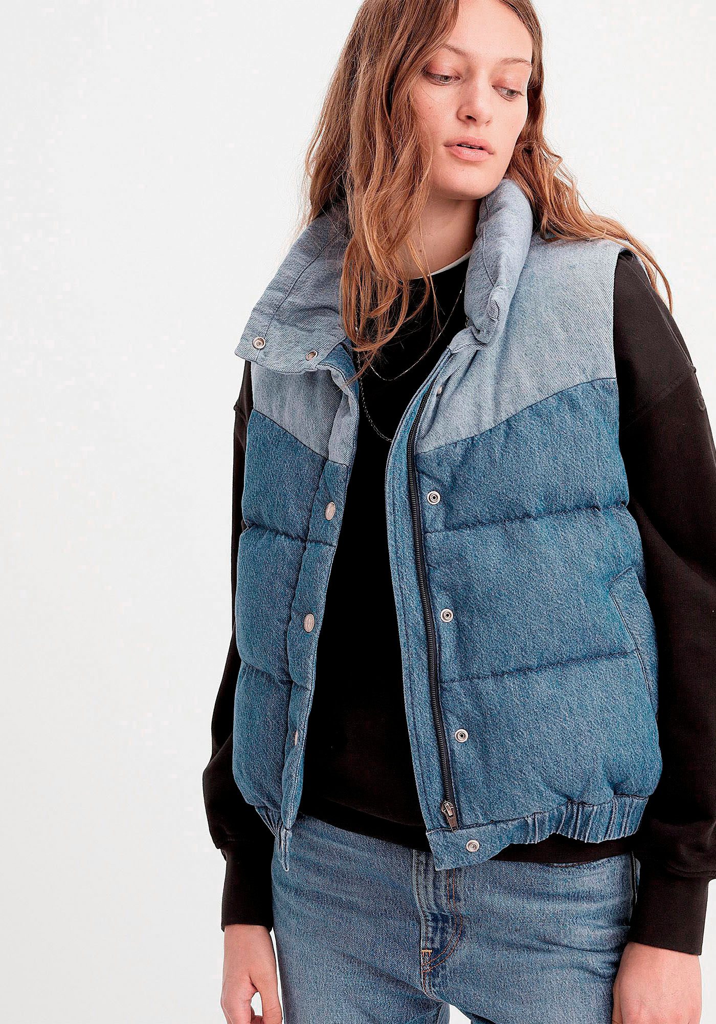 Levi's® Jeansweste JUNO WESTERN PUFFER VES günstig online kaufen