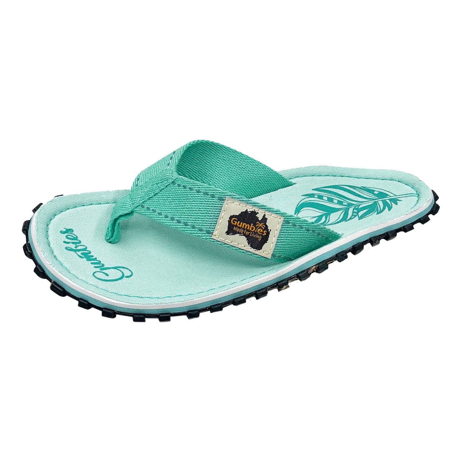 Gumbies Islander Zehentrenner mit ergonomisch geformtem Fußbett