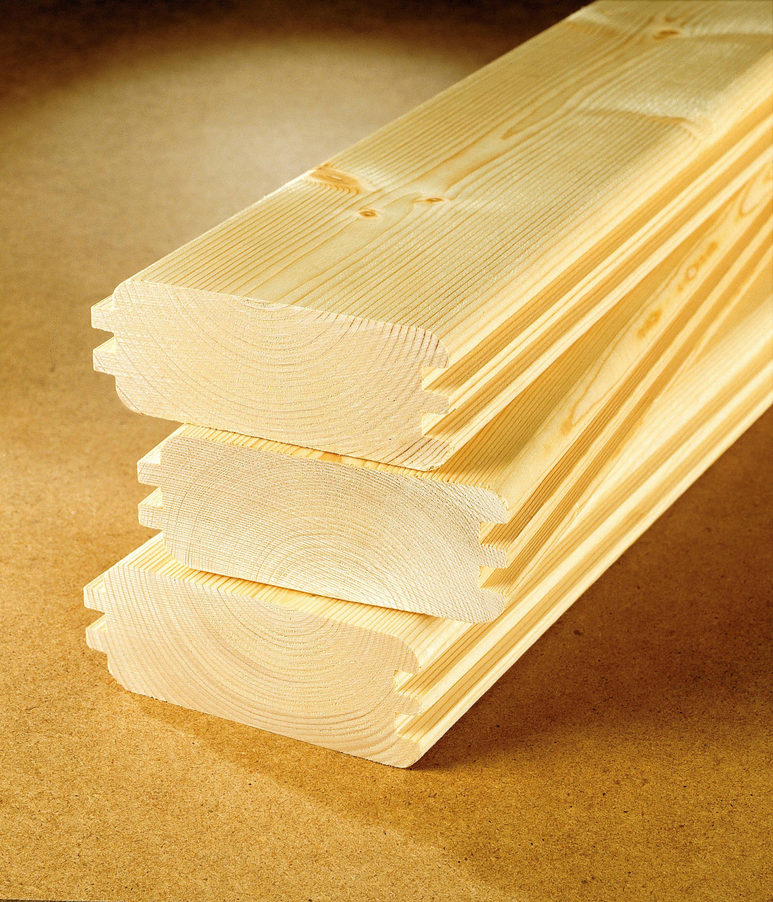 weka Saunahaus Mikkeli, BxTxH: 300 x 284 x 255 cm, 45 mm, (Set) 7,5 kW-Ofen mit digitaler Steuerung