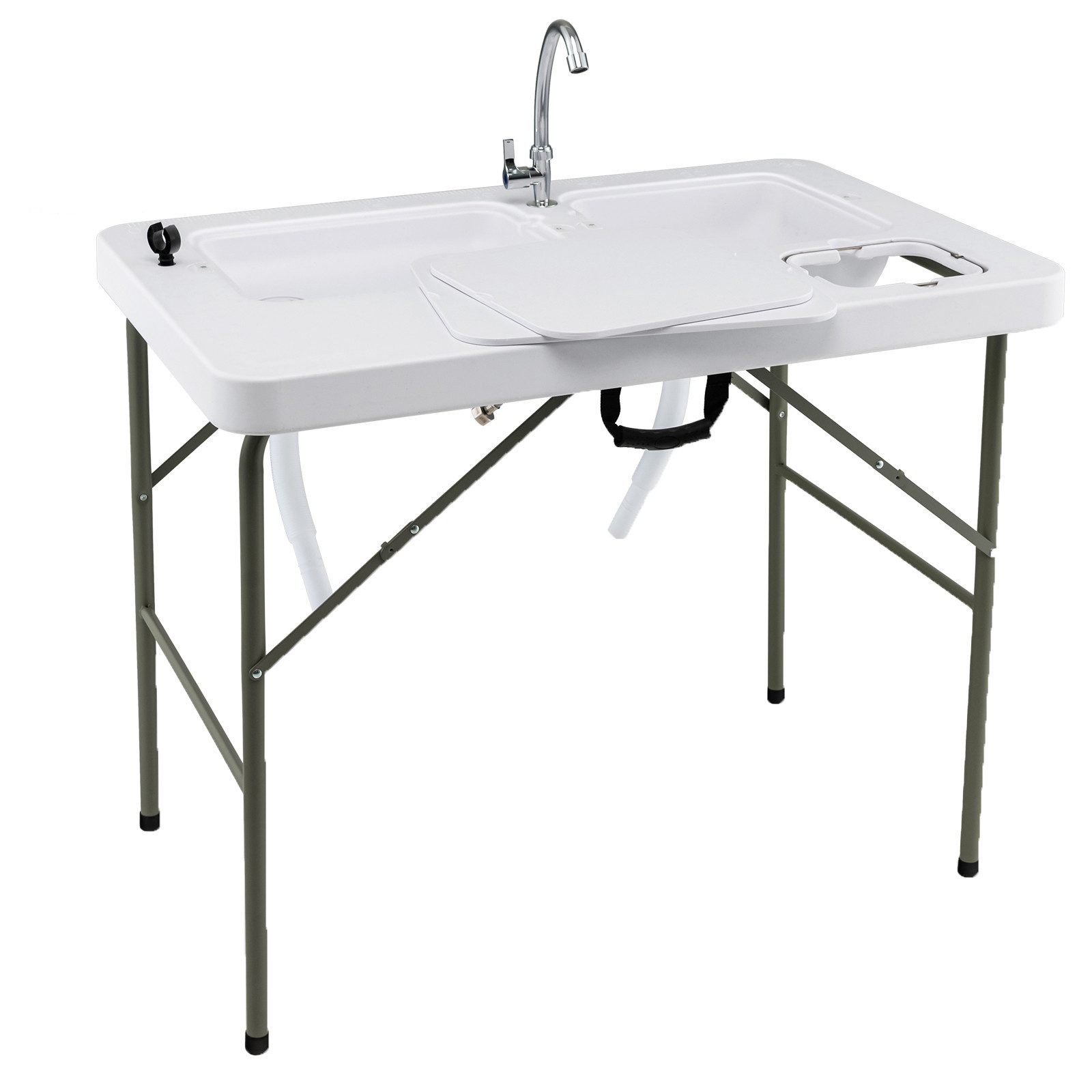 KOMFOTTEU Campingtisch Filetiertisch, tragbar & klappbar, günstig online kaufen