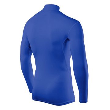 TCA Langarmshirt TCA Herren HyperFusion Kompressionsshirt - Leuchtend Blau (1-tlg)