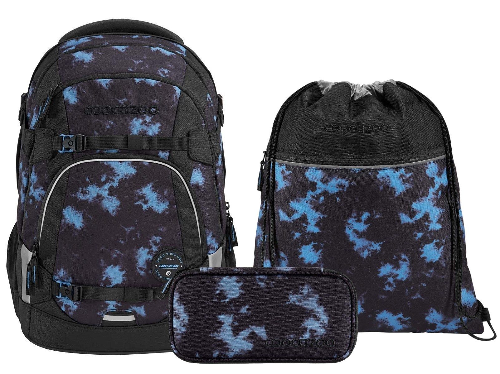 Schulranzen Schulrucksack-Set MATE Midnight Dust 3-teilig