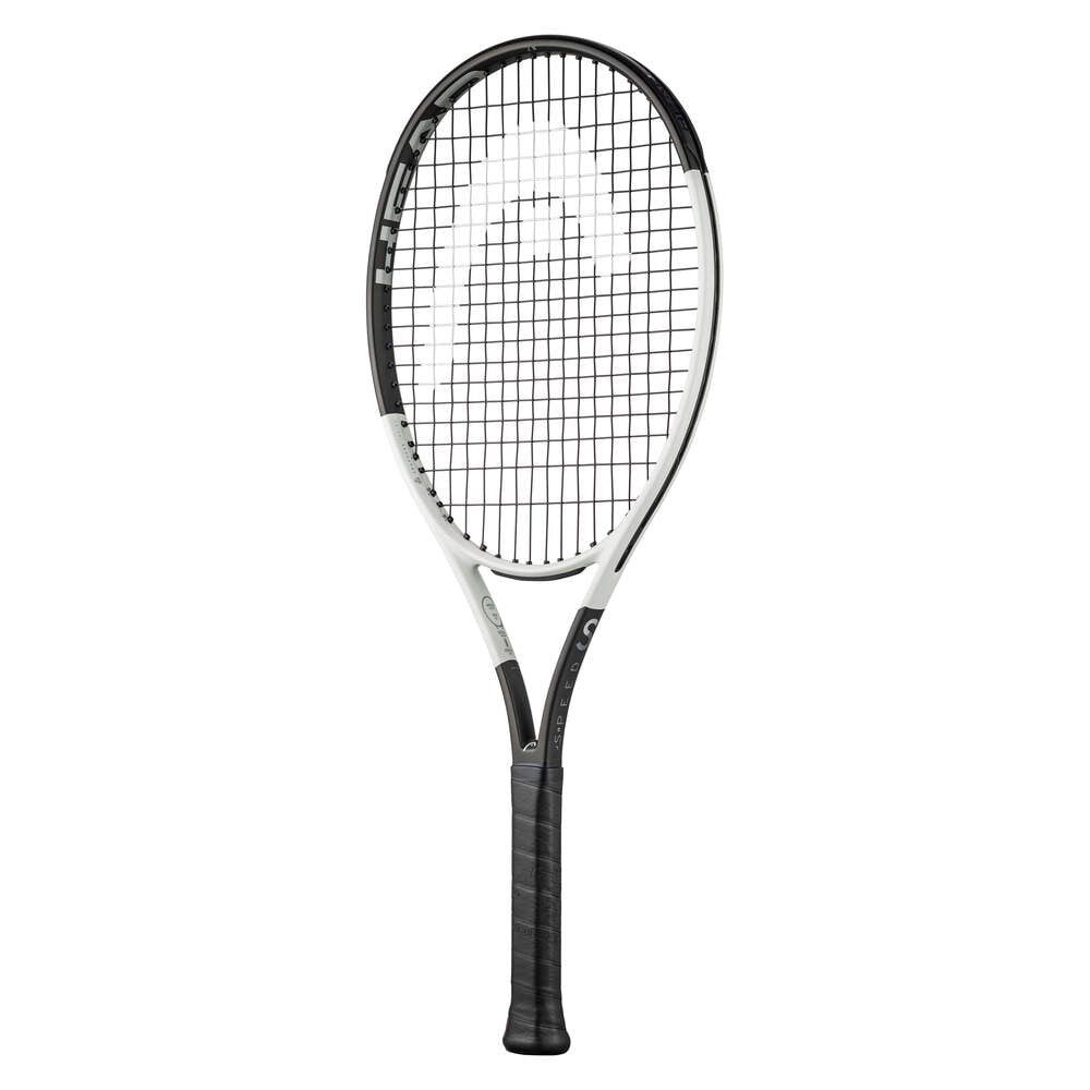 Tennisschläger Speed JR 26in (11-14 Jahre) 2024 weiss/schwarz - besaitet