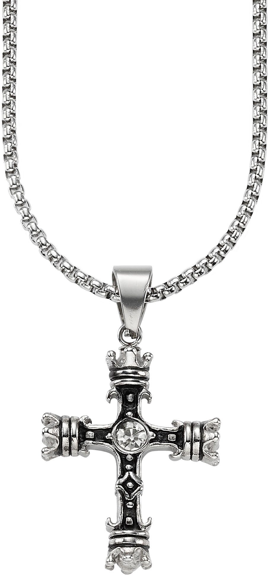 Bruno Banani Kette mit Anhänger Schmuck, mit Glasstein günstig online kaufen