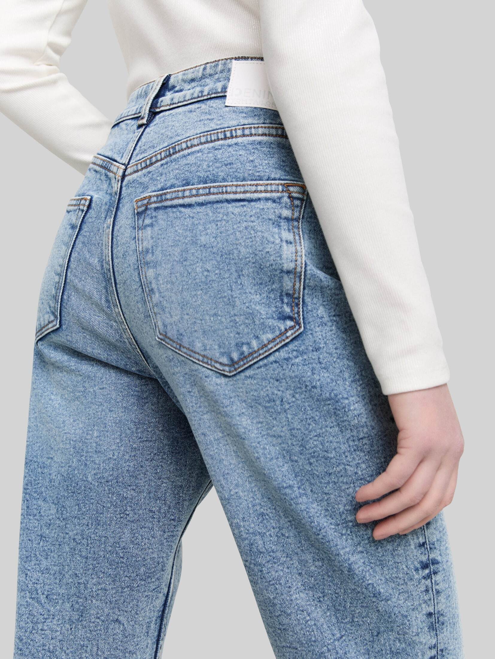 TOM TAILOR Denim Ankle-Jeans Jeanshosen TTLINLEY MOM High Waist Ankle Jeans – Bild 5 von 5