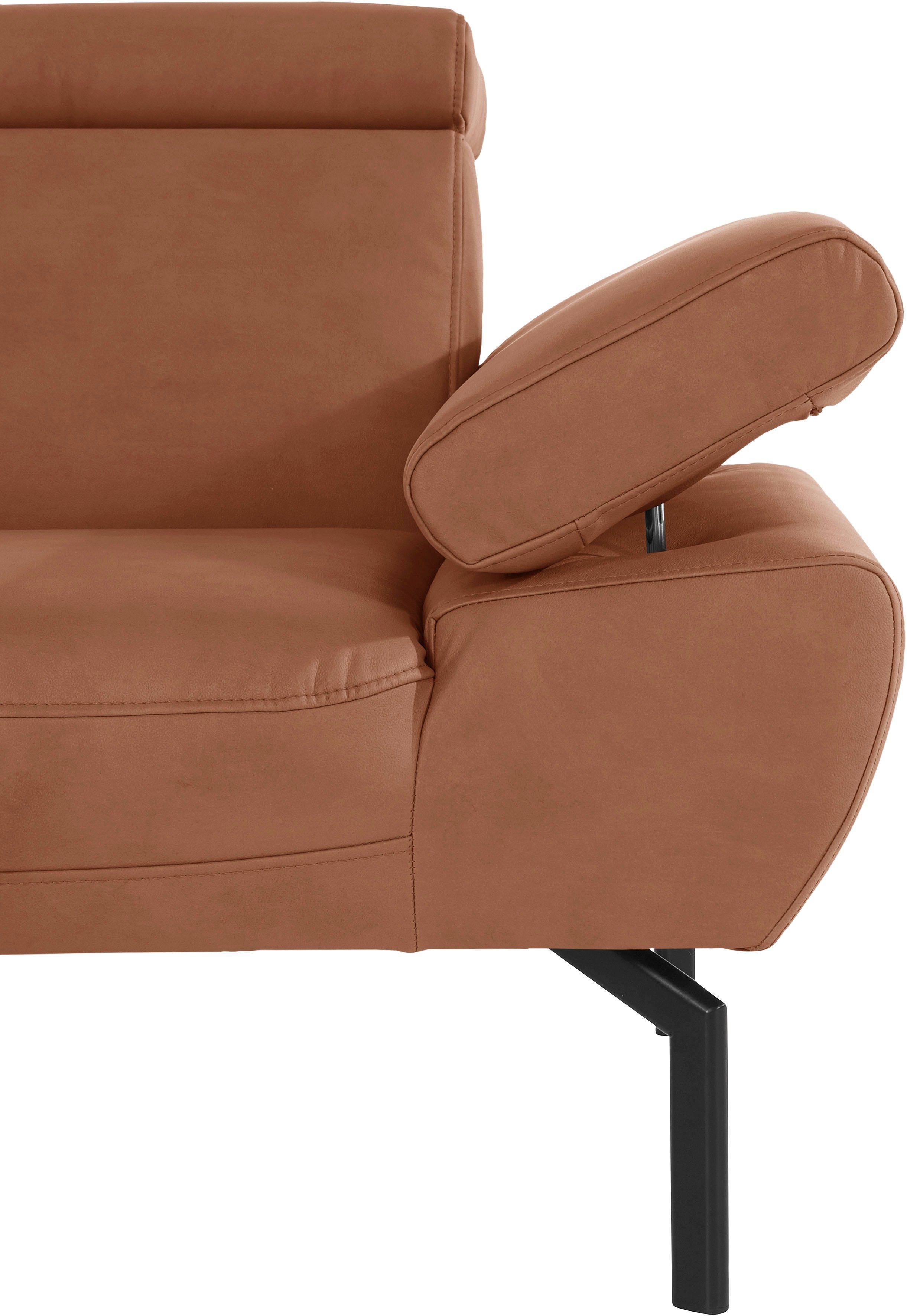 Rückenverstellung, Luxus-Microfaser Sessel in mit Lederoptik Style wahlweise of Trapino Places Luxus,