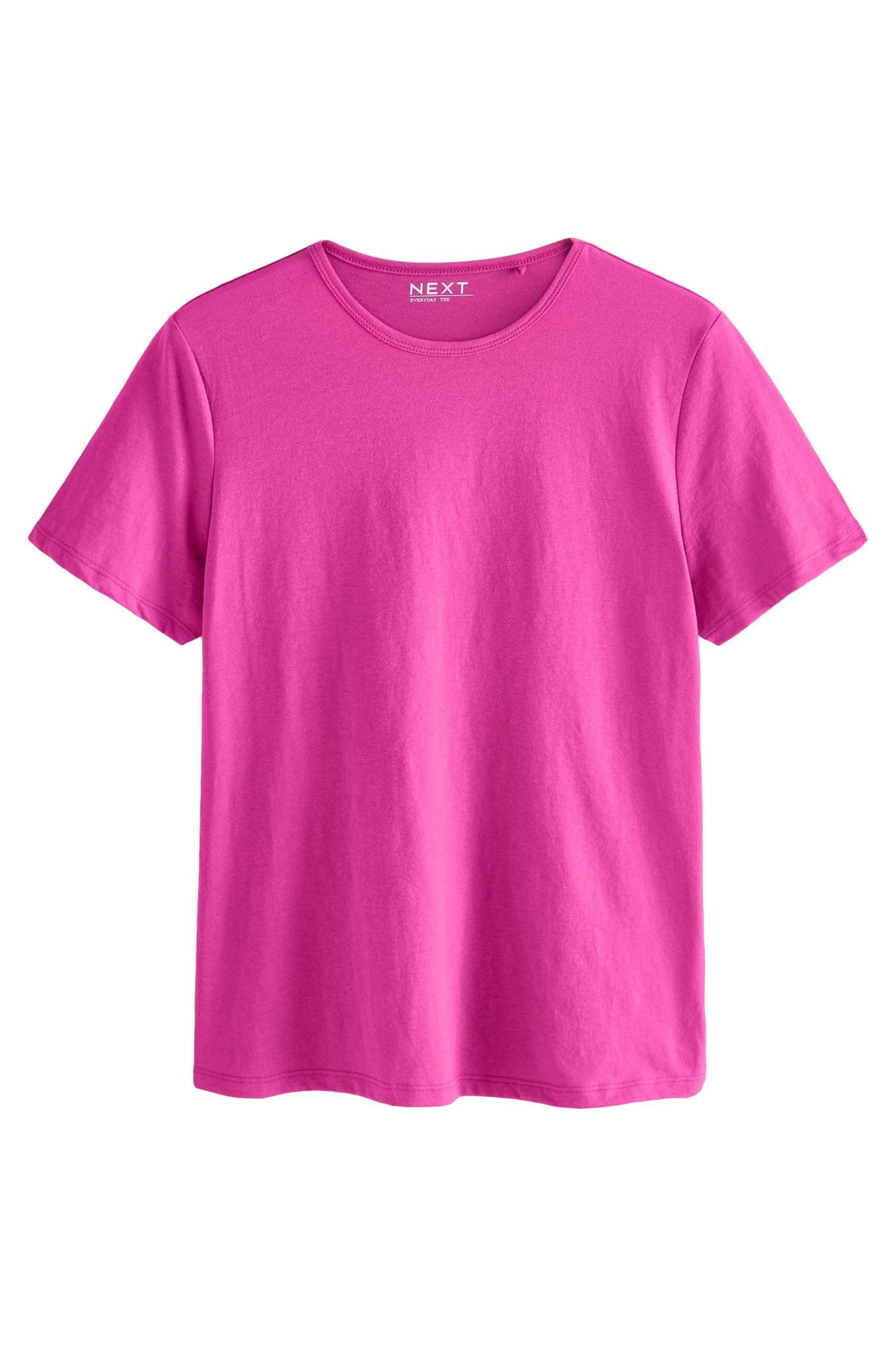 Next T-Shirt Everyday Kurzarm-T-Shirt mit Rundhalsausschnitt günstig online kaufen