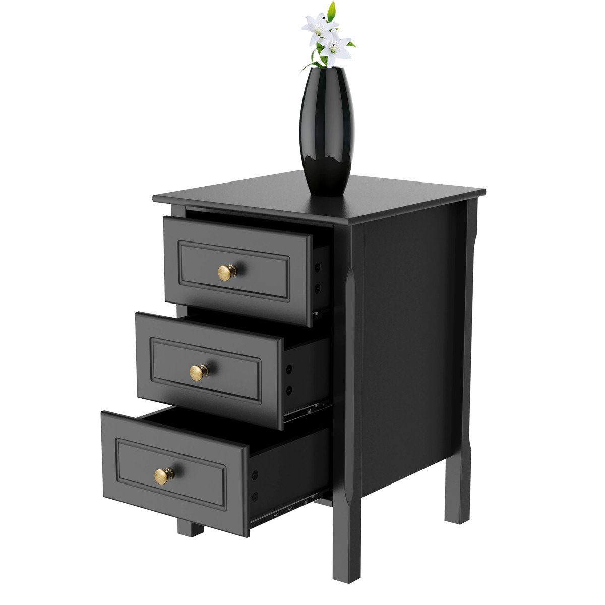 Yaheetech Nachttisch, Nachtkommode für Boxspringbett, 60cm hoch günstig online kaufen