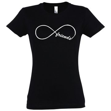 Youth Designz T-Shirt Best Friends Forever BFF Damen T-Shirt Set mit trendigem Frontprint
