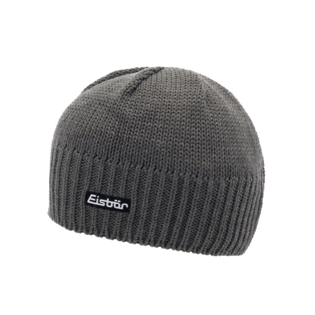 Eisb&auml;r RIPP M&uuml;tze Eisb&auml;r RIPP Strickm&uuml;tze - L&auml;ssiger Winterbeanie Mit Umschlag In Taubenblau Eisb&auml;r Rippm&uuml;tze Mit Umschlag