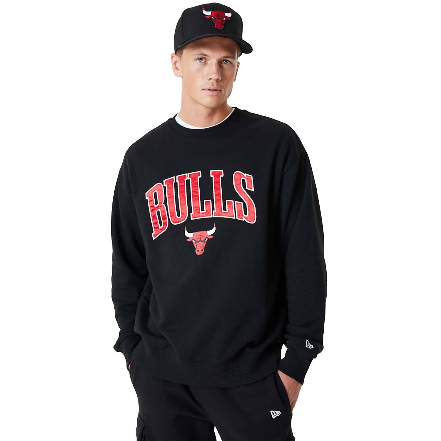 New Era Sweater Sweatpulli New Era NBA Applique Chicago Bulls