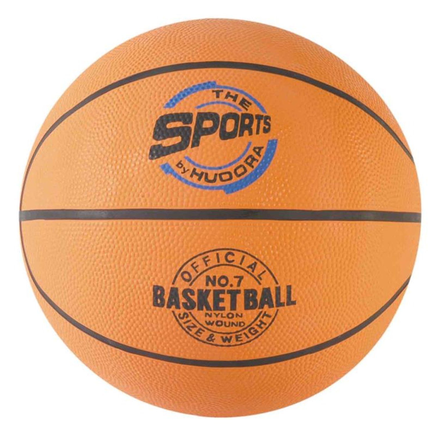 Basketballkorb + Hudora Set Ballpumpe Basketball 71570 2er 76146