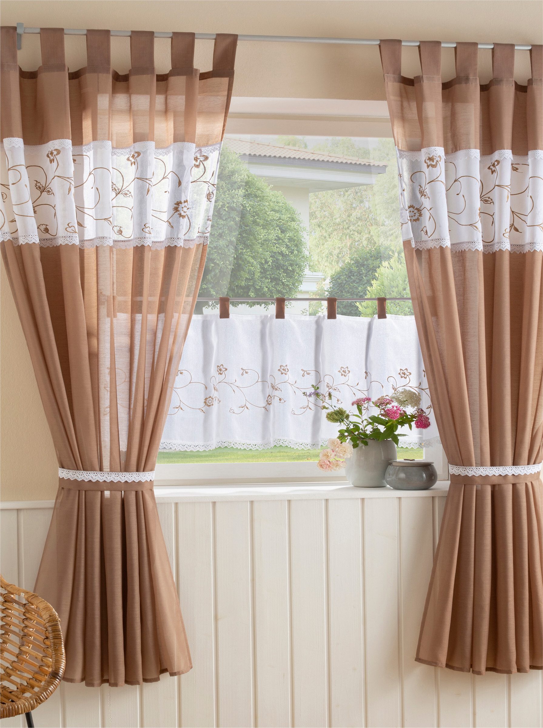Witt Gardine Fensterbehang, Schlaufen günstig online kaufen