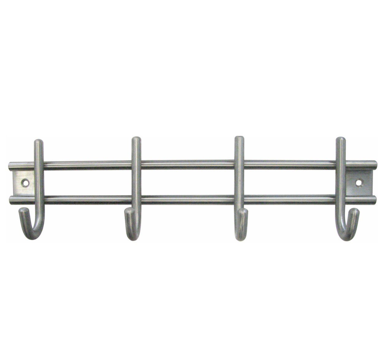 Schrauben-Set HSI Garderobenleiste, mit 4 Haken, Edelstahl, 300x80mm, 1 STK