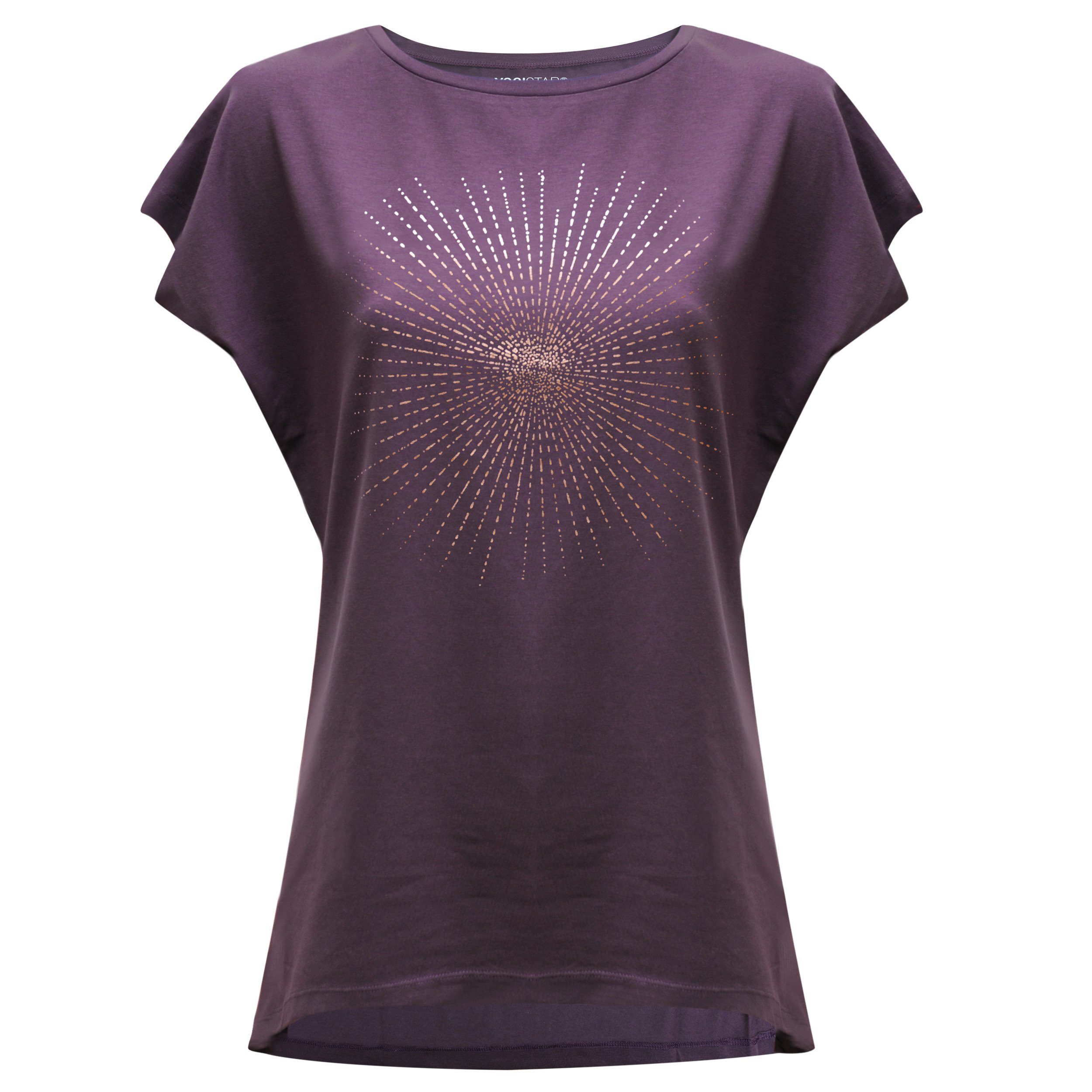 Yogistar Yoga & Relax Shirt Yoga T-Shirt Batwing (1-tlg) Luftiger  Fledermaus-Schnitt trifft coolen | Trainingshosen