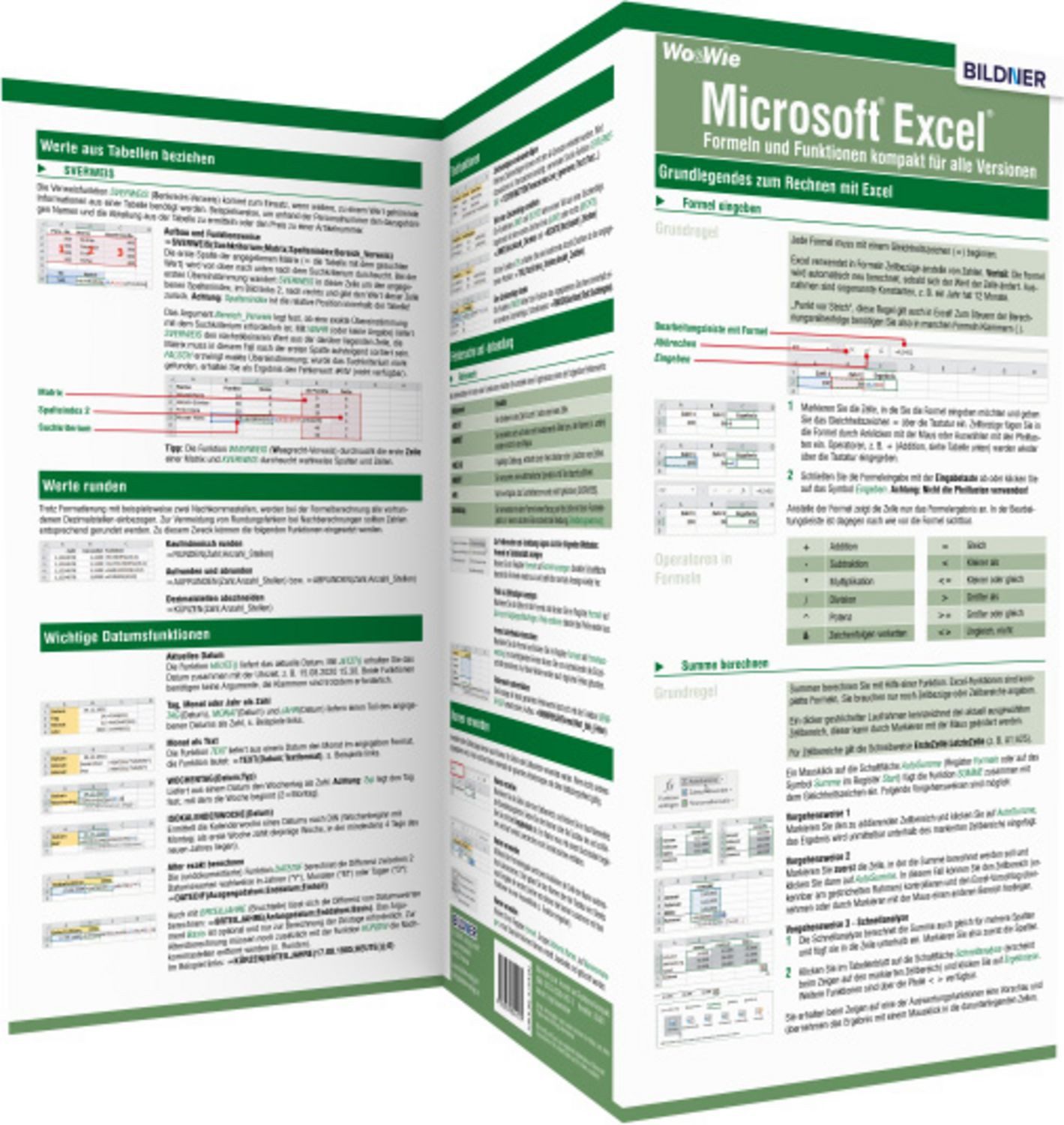 Microsoft Excel – Formeln und Funktionen kompakt für alle Versionen / Inge Baumeister