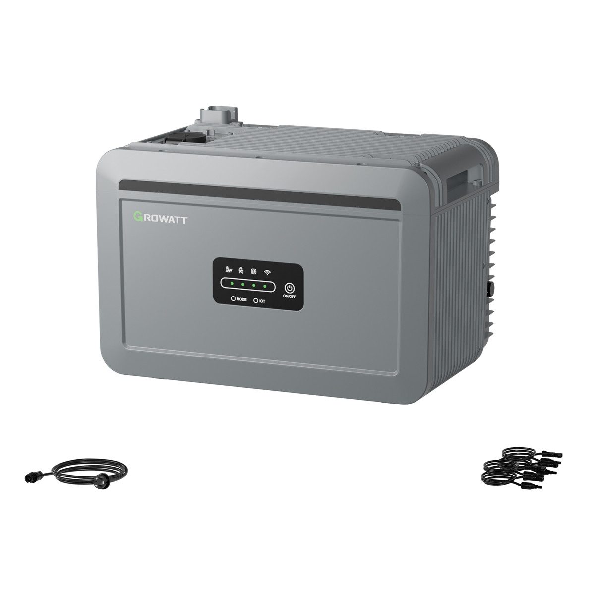 Growatt Balkonkraftwerk Growatt NEXA 2000 All-in-One Batteriespeicher mit Zusatzakku, (WiFi & Bluetooth-Unterstützung), 4 unabhängige MPPT-Kanäle