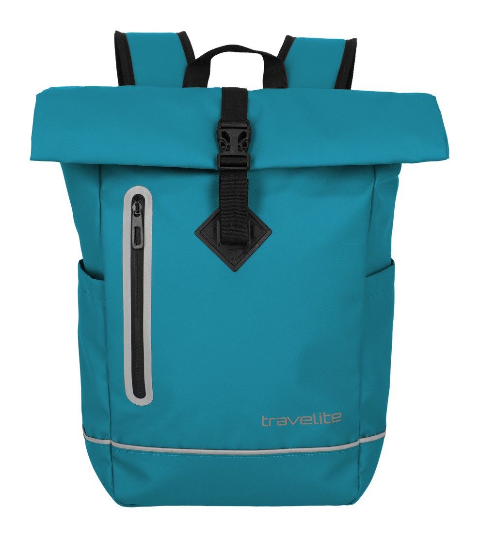 travelite Freizeitrucksack BASICS Roll-Up Rucksack Plane, Wanderrucksack Re günstig online kaufen