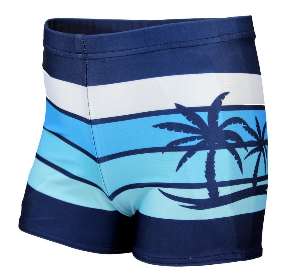 Aquarti Badehose Aquarti Jungen Badehose Gestreift mit Motiven