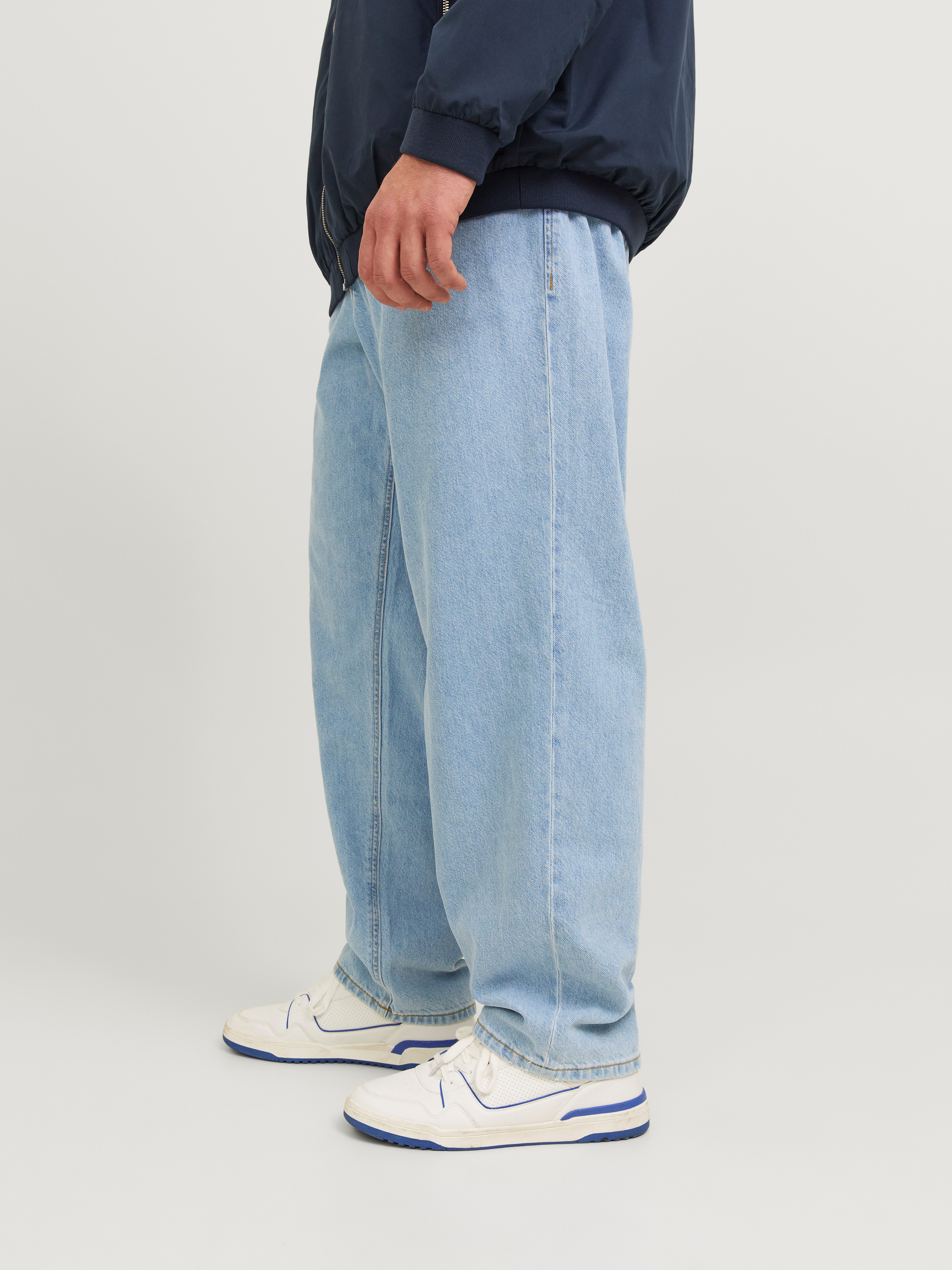 Jack & Jones PlusSize Relax-fit-Jeans JJICHRIS JJORIGINAL SQ 7 mit Five-Pocket-Design