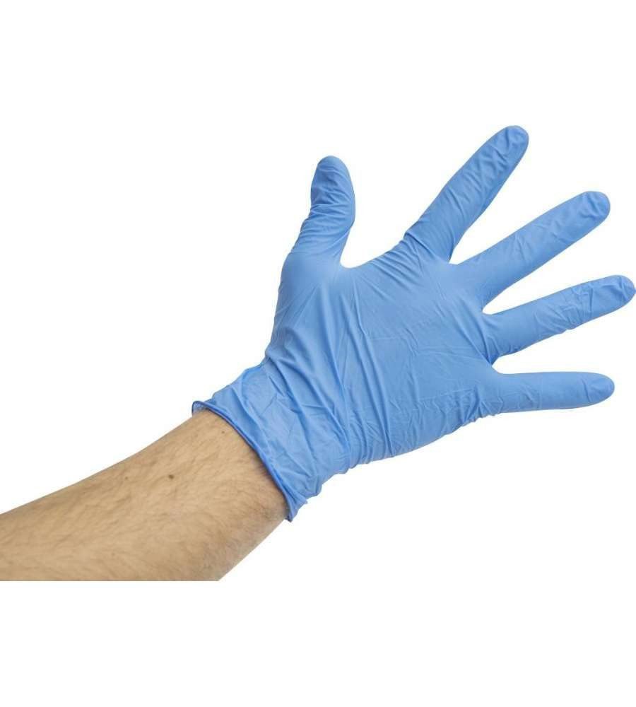 CRD Light Einweghandschuhe 100x Nitril Handschuhe Einweghandschuhe Latexfrei Einmalhandschuhe L (Packung) Latexfrei Arbeitshandschuhe Nitril Einweg