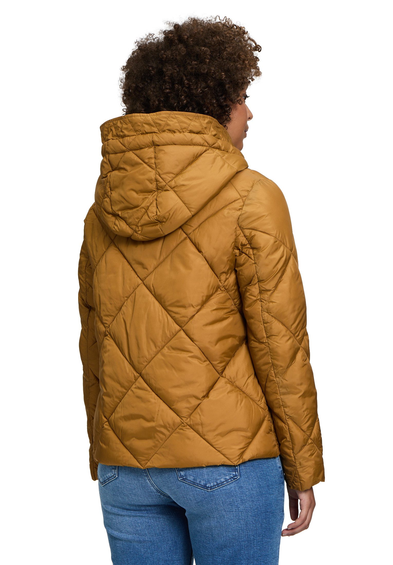 Cartoon Outdoorjacke Damen mit Kapuze