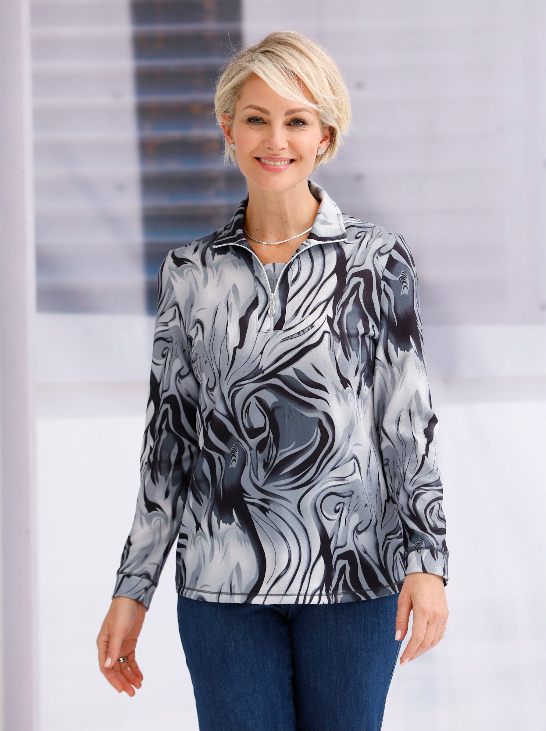 Witt T-Shirt Winter-Shirt Langarm
