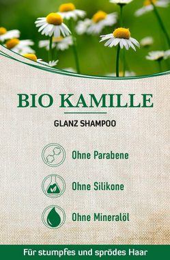 alkmene Haarshampoo Glanz Shampoo Bio Kamille - Haarshampoo Shampoo Haarpflege, 1-tlg.