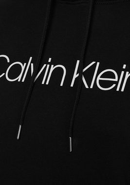 Calvin Klein Kapuzensweatshirt LS CORE LOGO HOODIE (1-tlg) mit großem Calvin Klein Logo-Schriftzug