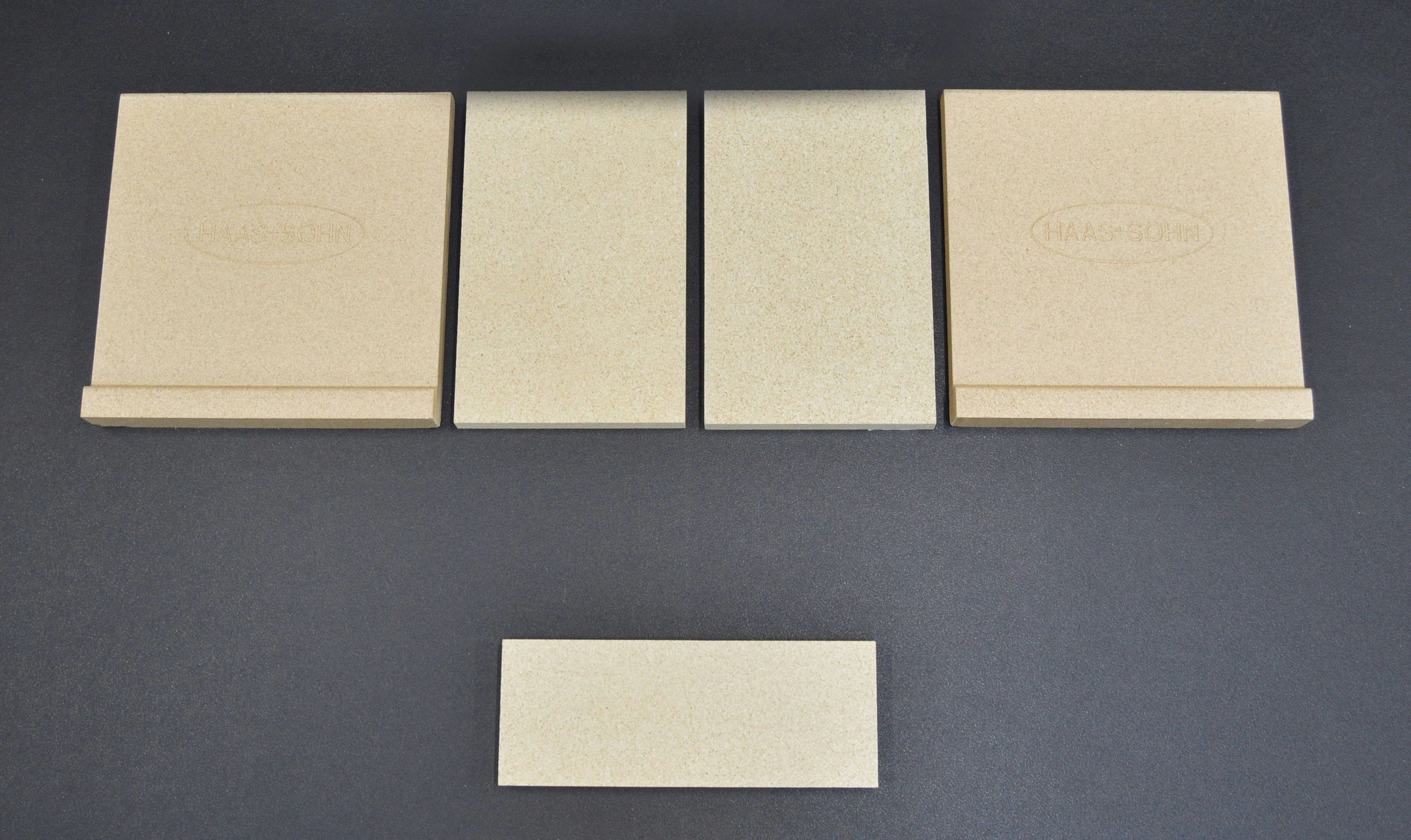 kaminXpert Feuerraumplatten für Haas+Sohn Belaqua 468.19 Kaminofen Ersatzteil Feuerraumauskleidung