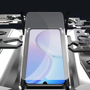 CLM-Tech 2x Schutzfolie für Samsung Galaxy A15 5G Panzerfolie kristallklar für Samsung Galaxy A15 5G, Displayschutzglas, Galaxy A15 5G Panzerglas Folie - Anti-Fingerabdruck und kratzfest -, 2 Stück, Unterstützt Fingerabdruck-ID, Kristallklar