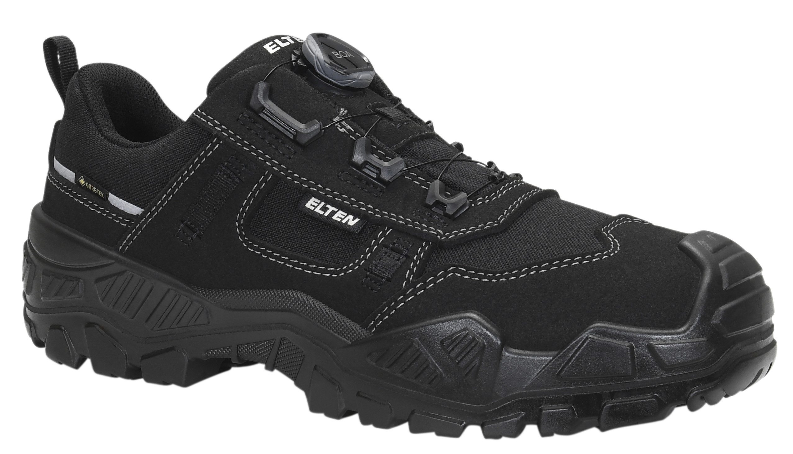 ELTEN MIKE BOA® GTX black Low ESD S3S CI Sicherheitsschuh (Schuhkarton, Paar)