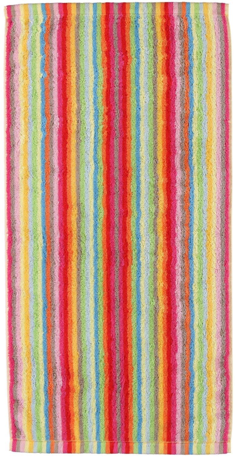 Cawö Saunatuch Lifestyle Streifen, Walkfrottee (1-St), mit farbenfrohen Streifen multicolor - 25