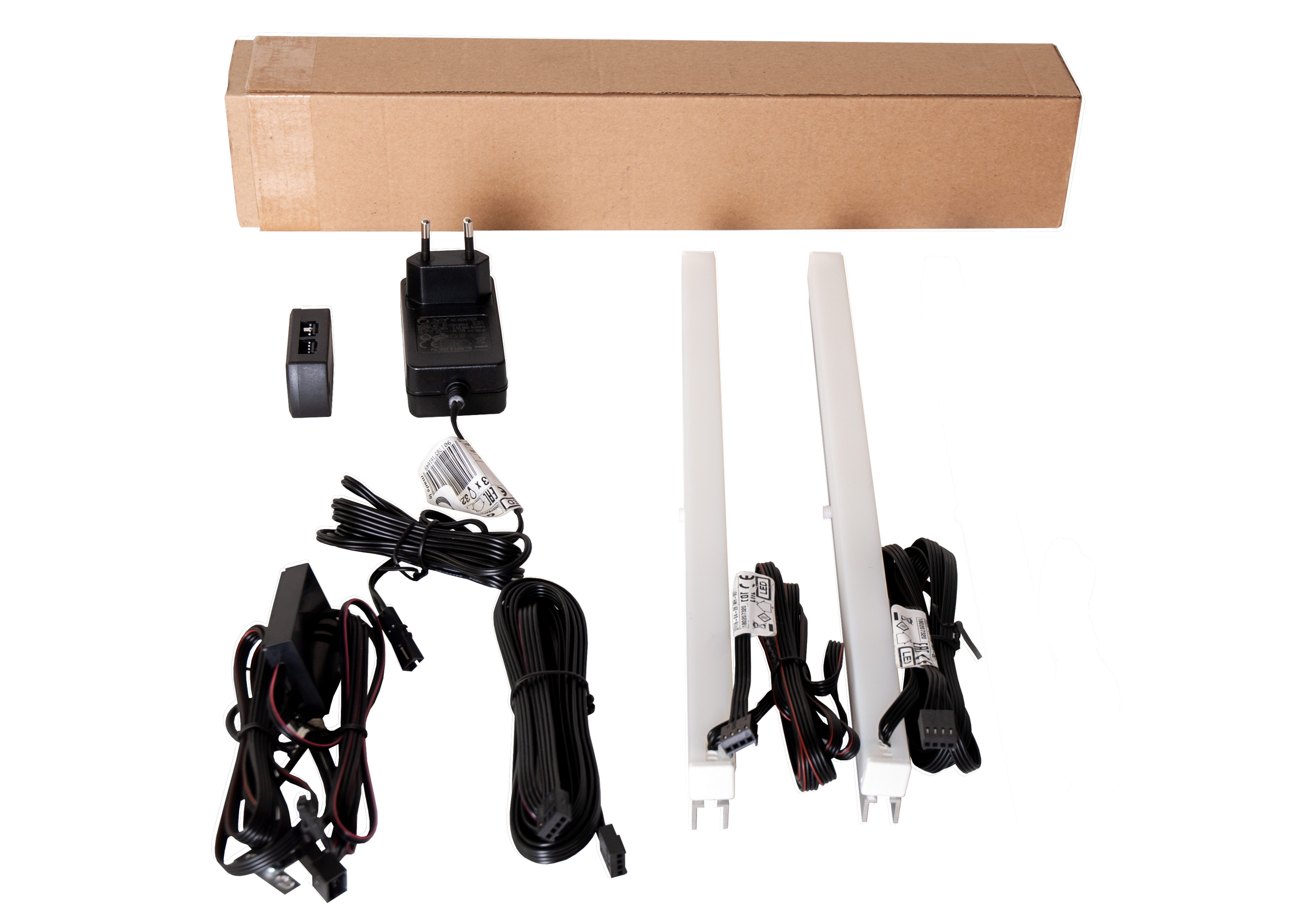 Woodroom LED Glaskantenbeleuchtung, inkl. Touchsensor, Warmweiß, günstig online kaufen