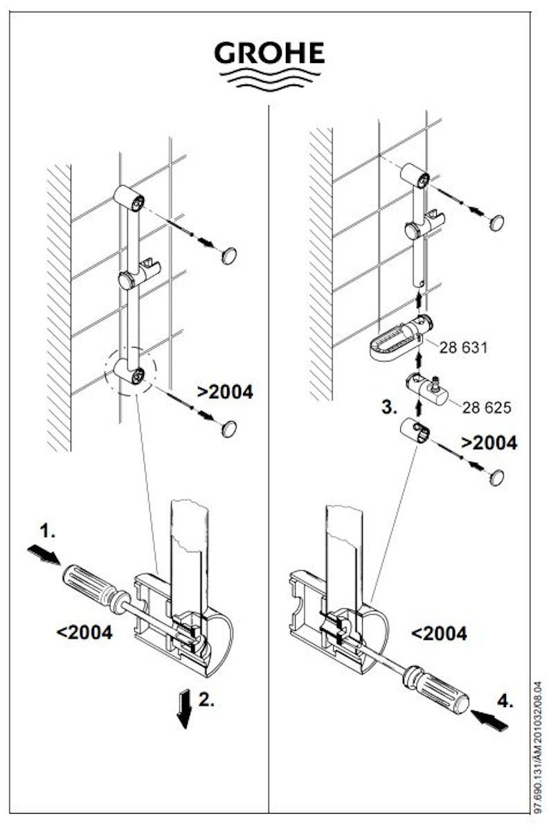Grohe Badarmatur Seifenschale Seifenbehälter Relexa chrom - 28631000