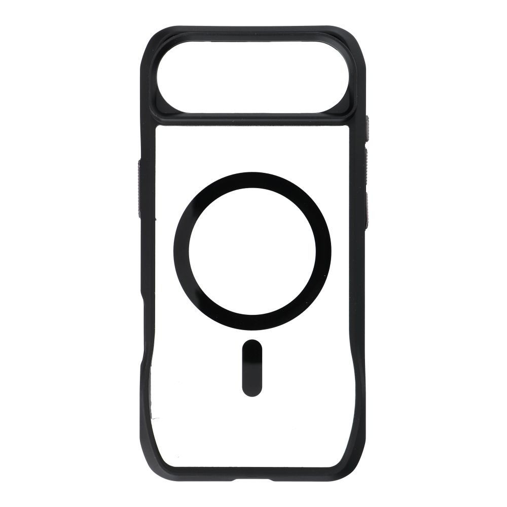 ROAR Handyhülle Slim Defender Kompatibel mit iPhone 17 Air Schwarz 6,5 Zol, Hybrid Hülle mit Magnetfunktion und verstärkten Ecken