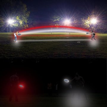 autolock Lernspielzeug Frisbee,LED Aufleuchten Flying Disc-Frisbee,Flashflight Frisbee, leuchtet im Dunkeln,Perfektes Geburtstags-und Campinggeschenk