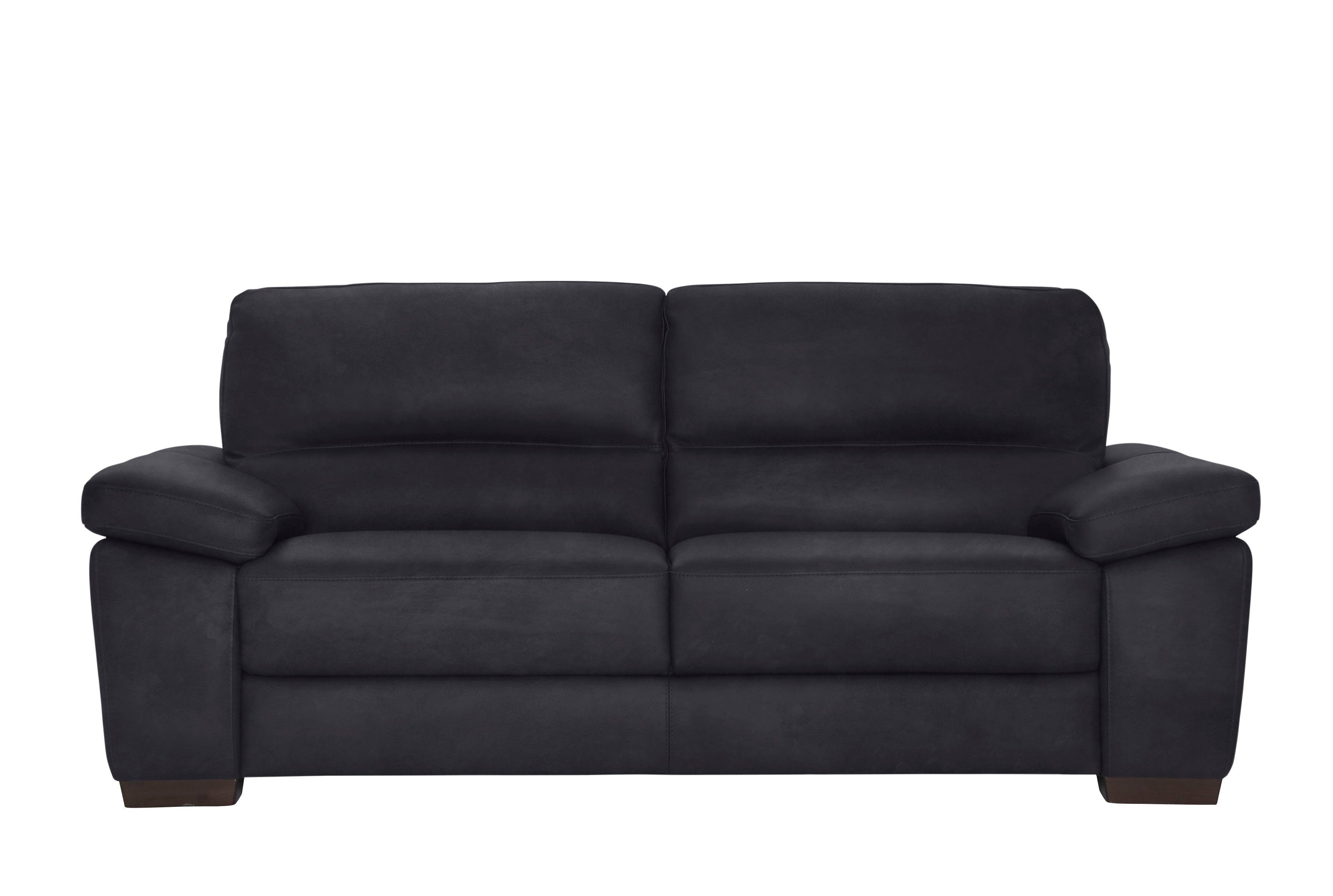 CALIA ITALIA 3-Sitzer Gaia, Sofa im edlen Design und mit erstklassigem Sitzkomfort, aus pflegeleichtem Luxus-Microfaser Ginevra Hydro Care